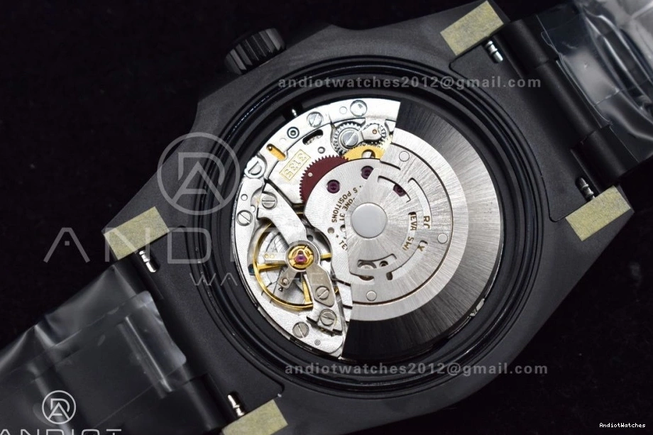 Yellow Popular Black VSF Dial DIW Edition 476 VS DLC on Submariner 1:1 Best DLC Bracelet 1225